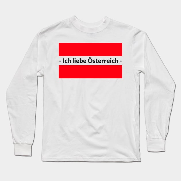 Austrian Pride Long Sleeve T-Shirt by MeaningfulClothing+